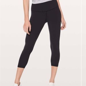 Lululemon Align Crop *21" Black